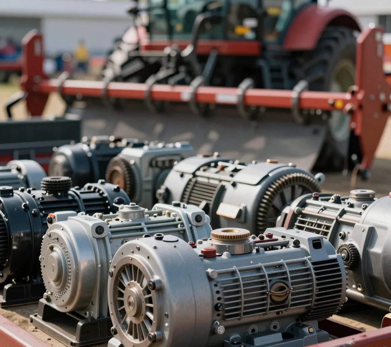 Dust resistant rotary shaker gearbox