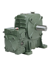 EA Series FCEA double worm gear reducer shaft configuration diagram