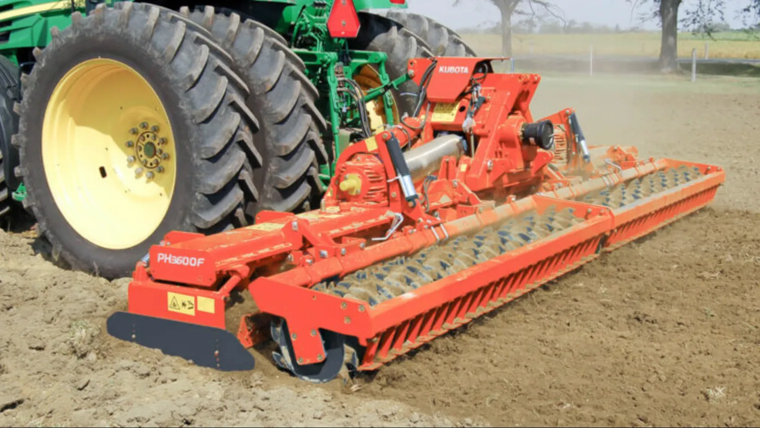Compatible power harrow gearbox