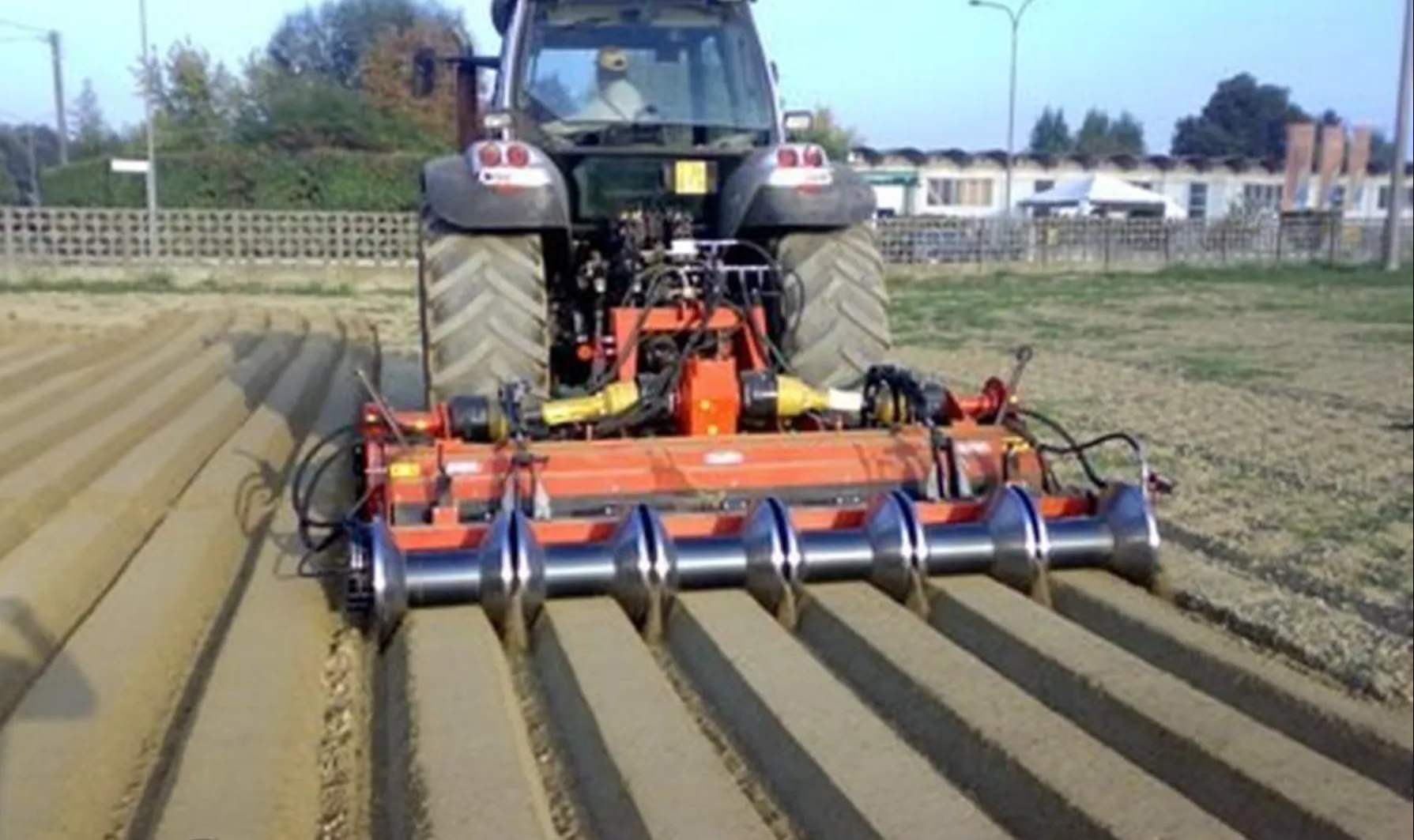 Power harrow components
