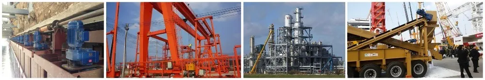 WPKS worm gearbox shaft-mount application