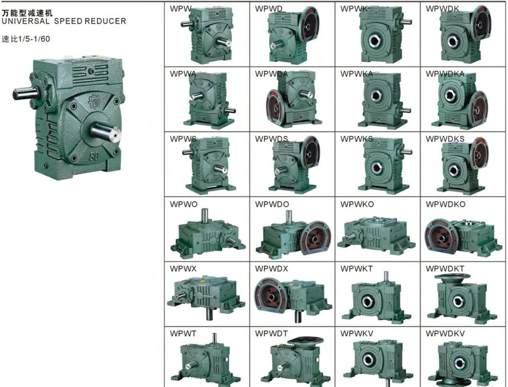 WPWKT Series Universal Speed Worm Gearboxes_0700_05