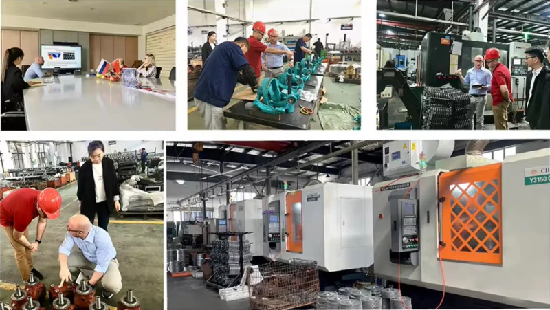Ever-Power production line assembling salt-resistant spreader gearboxes